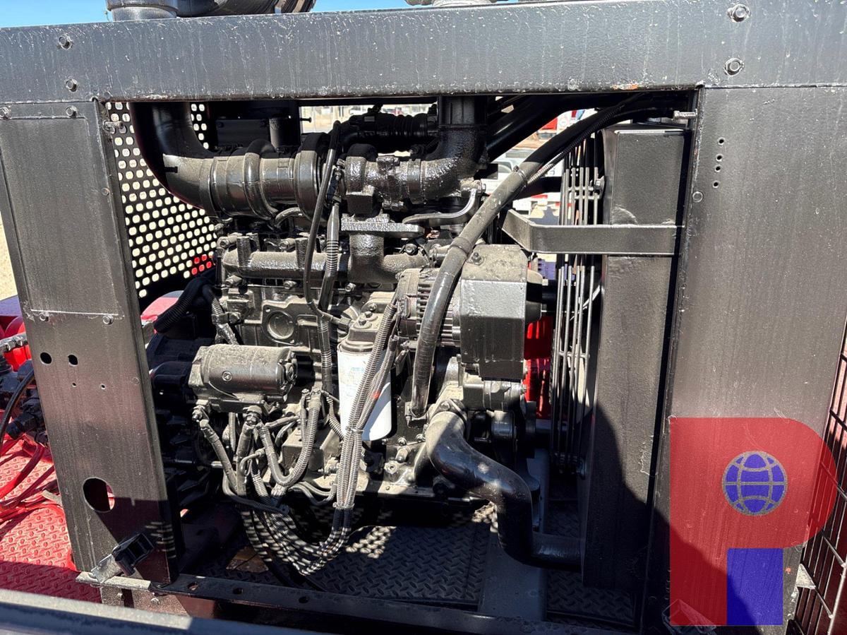 Used Bowen 2.5 85-ton power swivel mtd on t/a gooseneck trailer