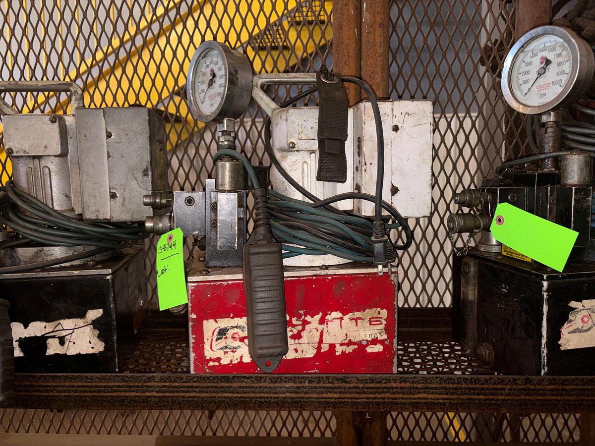 Used Alltite 10k psi hydraulic power pack