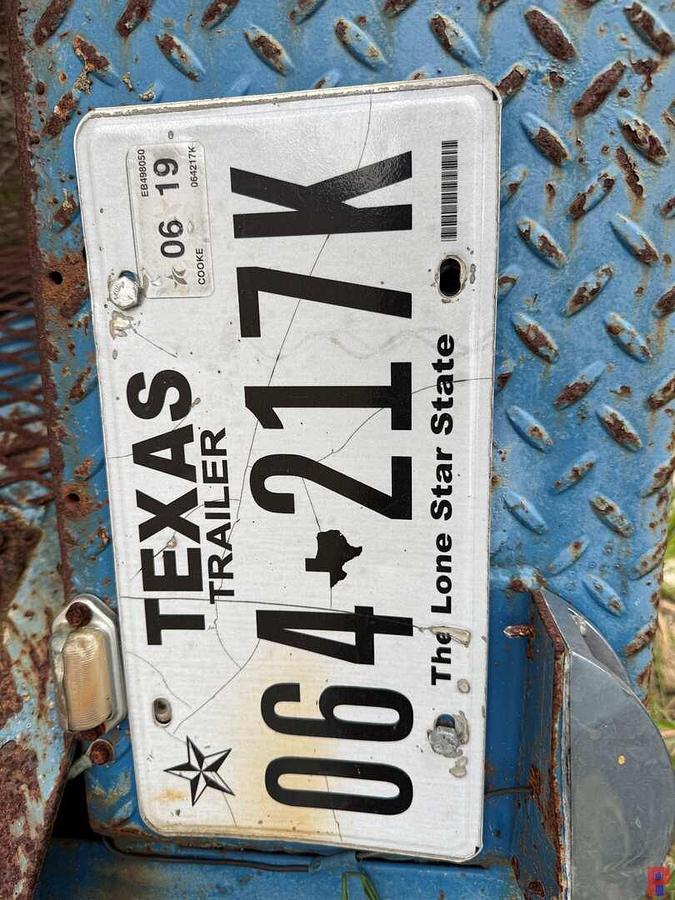 Used 2014 LUTTRELL WELDING SERVICES 19’ X 96” T/A BUMPER PULL HYDRAULIC REEL TRAILER