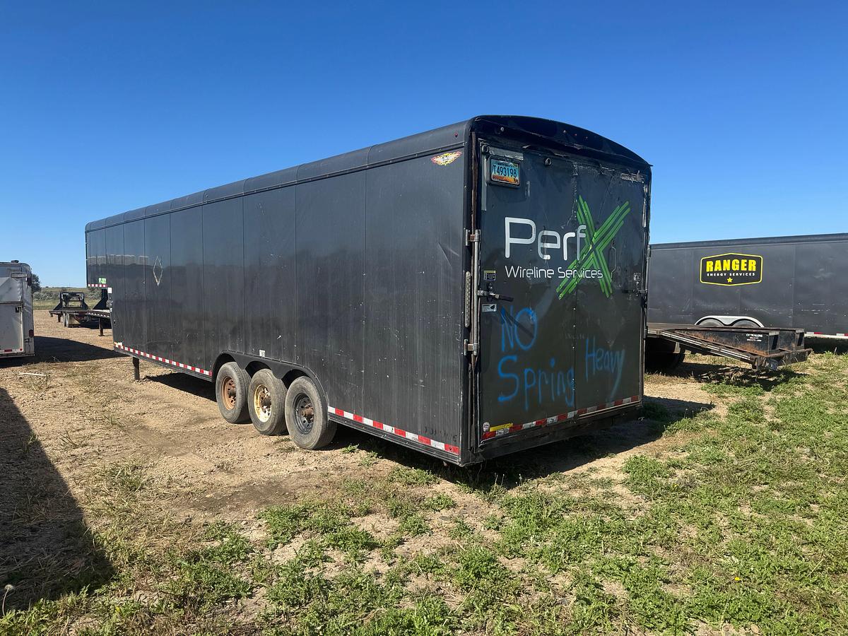 Used 2019 38' TRI-AXLE WIRELINE GUN TRAILER