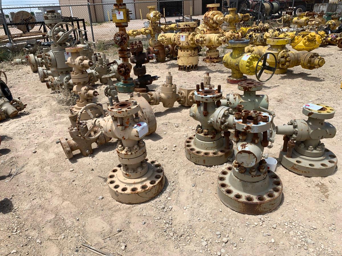 Used (12x) Assorted 2-9/16 to 3” 5k Gate Valves
