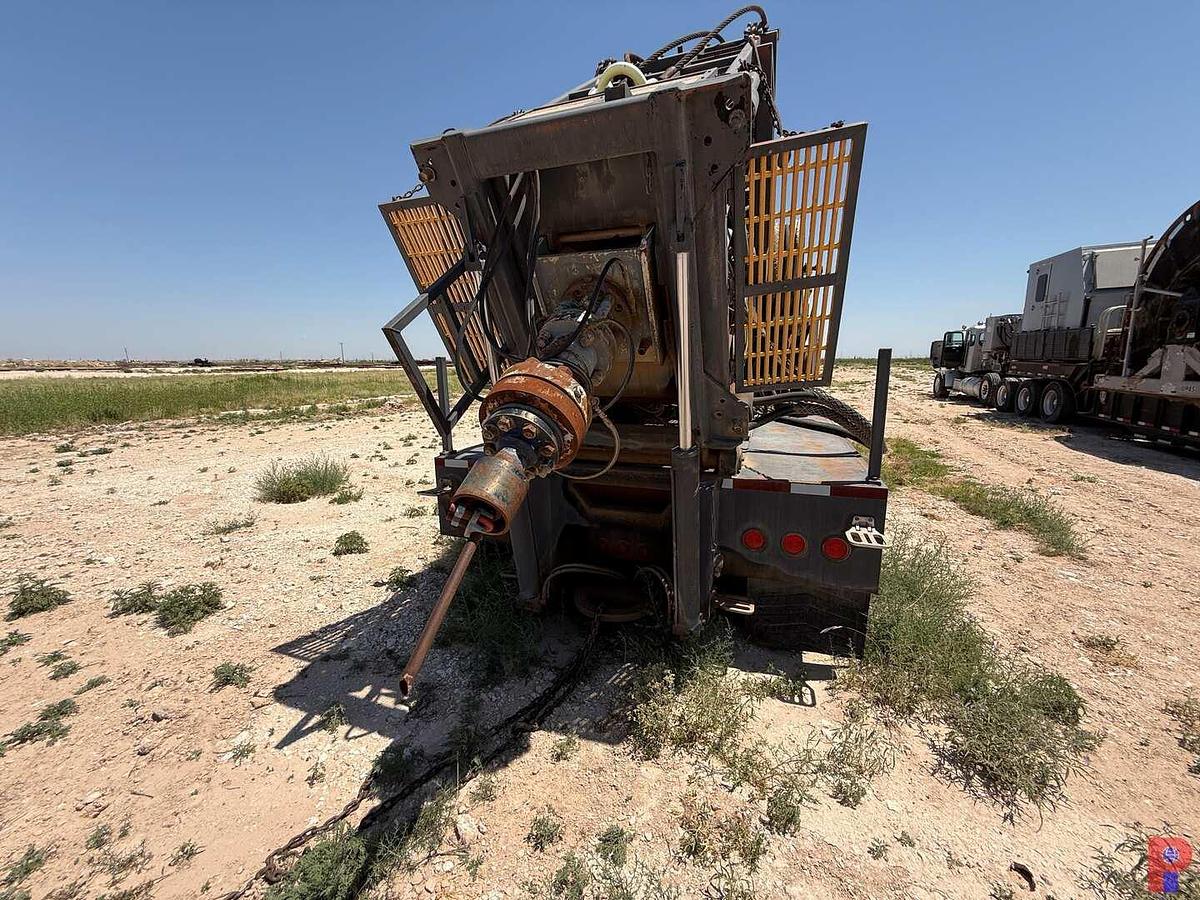 Used 2012 TOTAL EQUIPMENT AND SERVICE 15K 1-1/4” 4-AXLE COIL TUBING  TRAILER