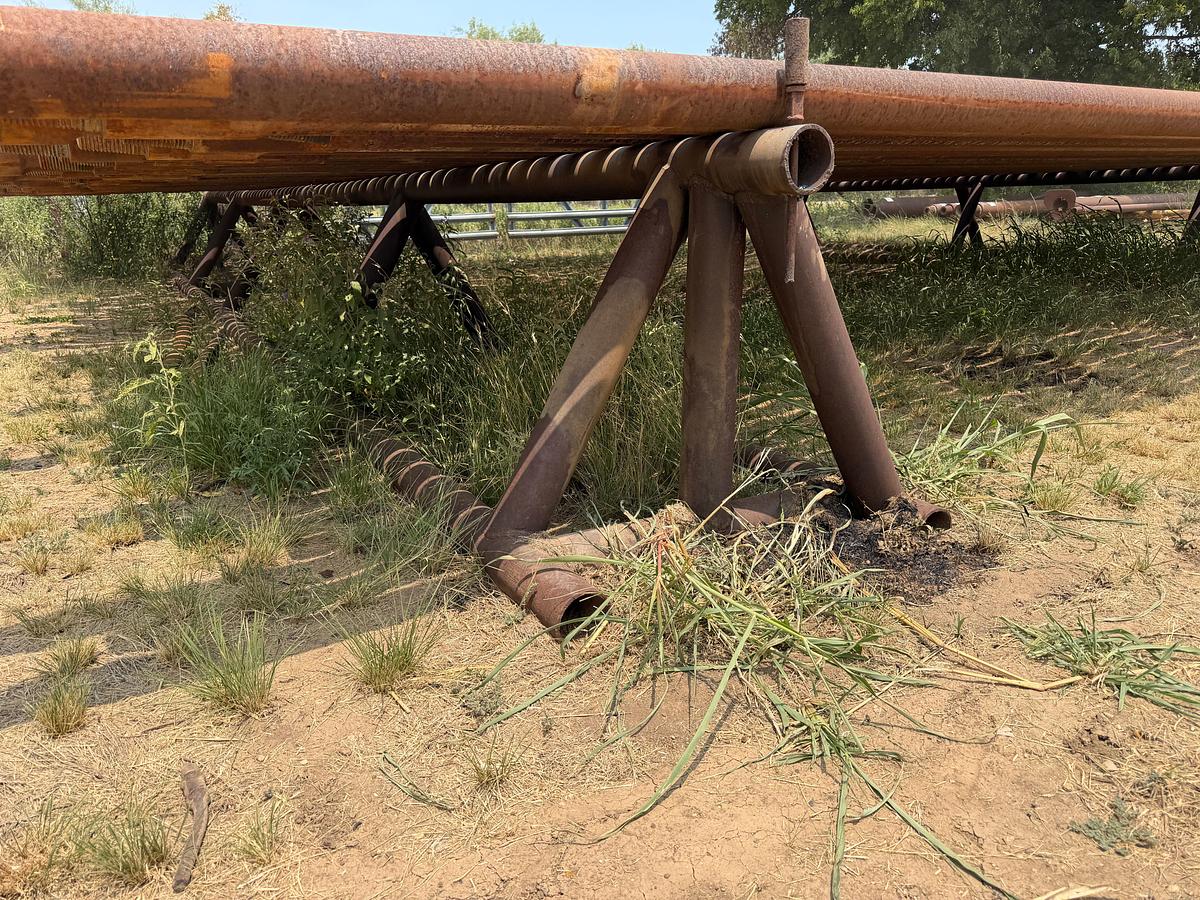 Used (2x$) 30’ x 36” Triangle pipe racks