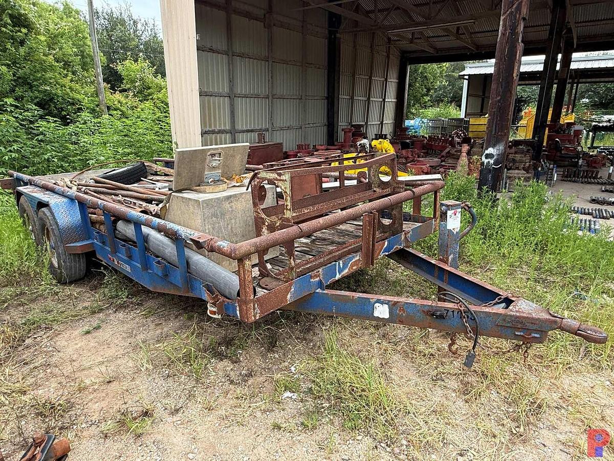 Used 18’ T/A BUMPER TRAILER