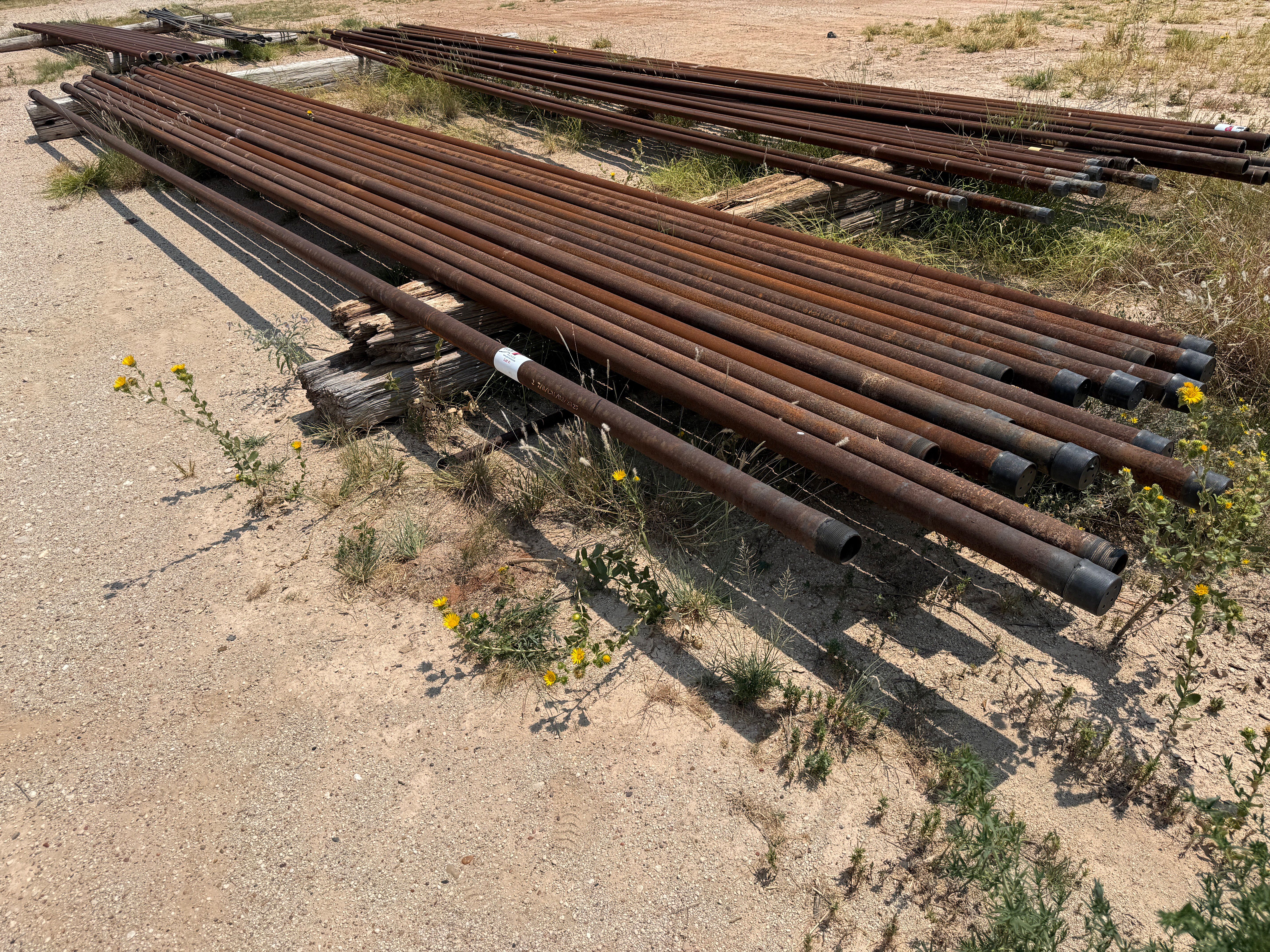 Used (750 ft. X $) 25-JTS OF (UNUSED) 2-7/8” IPC COATED TUBING PIPE