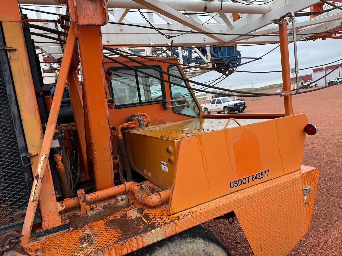 Used 2006 TAYLOR C500 DD 104'-250K 5-AXLE WELL SERVICE WORKOVER RIG