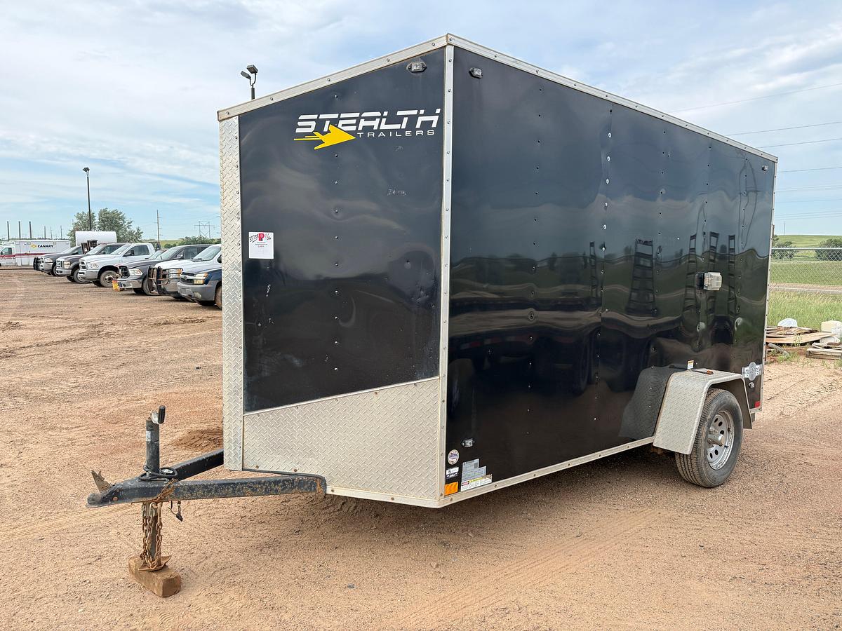 Used 2019 STEALTH TRAILERS 12’L X 5.7’W S/A CARGO TRAILER