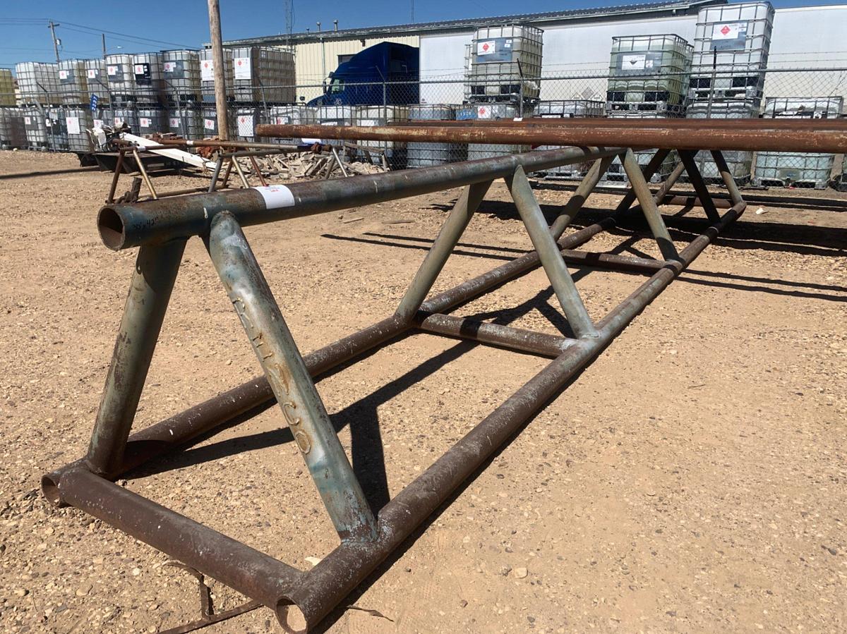 Used (2) 30’ x 42 Triangle Pipe Rack