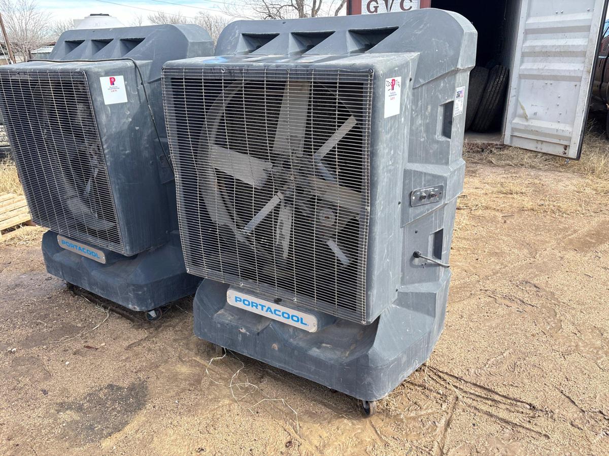 Used Portacool cyclone 160 water cooled shop fan