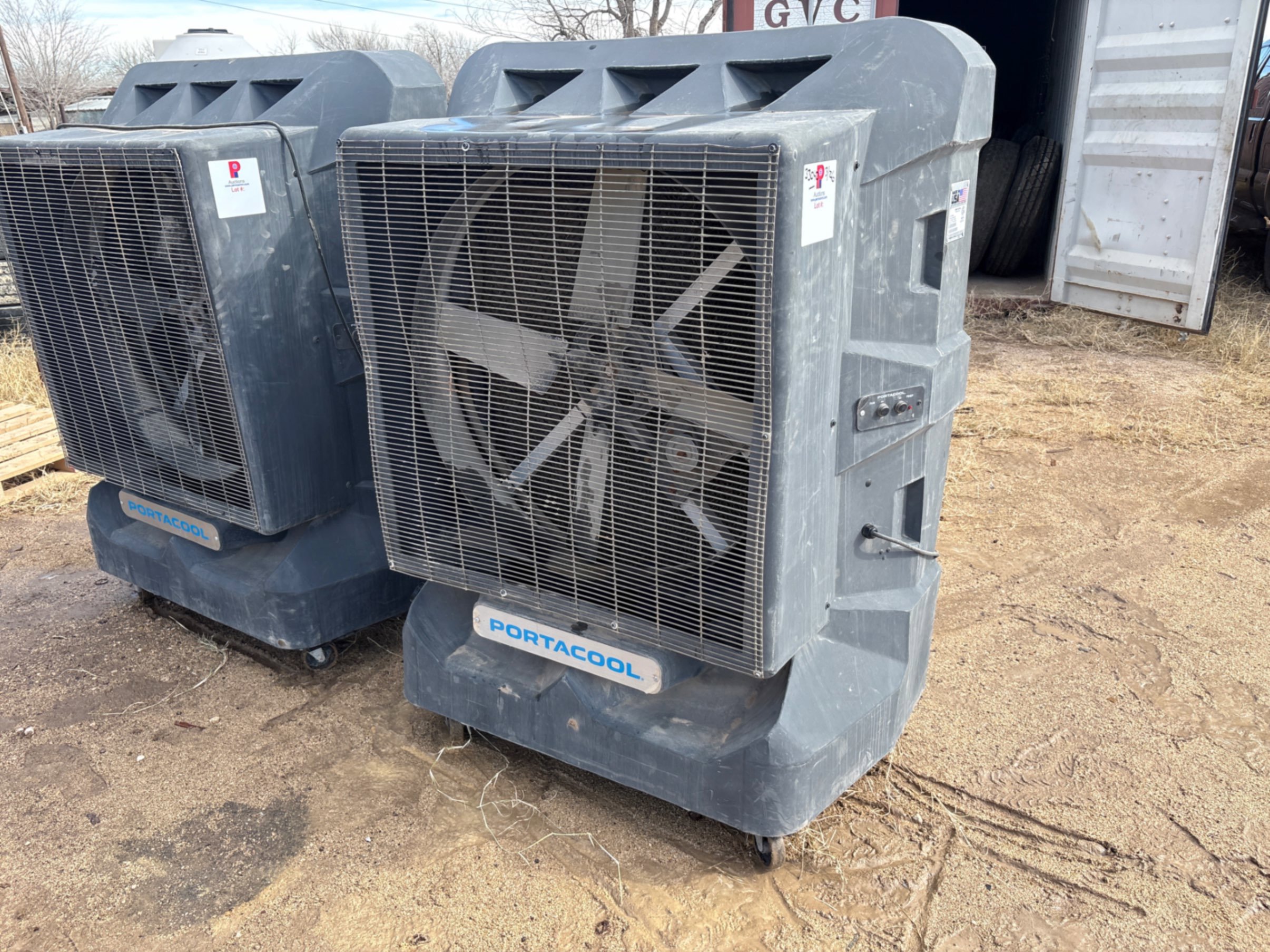 Used Portacool cyclone 160 water cooled shop fan