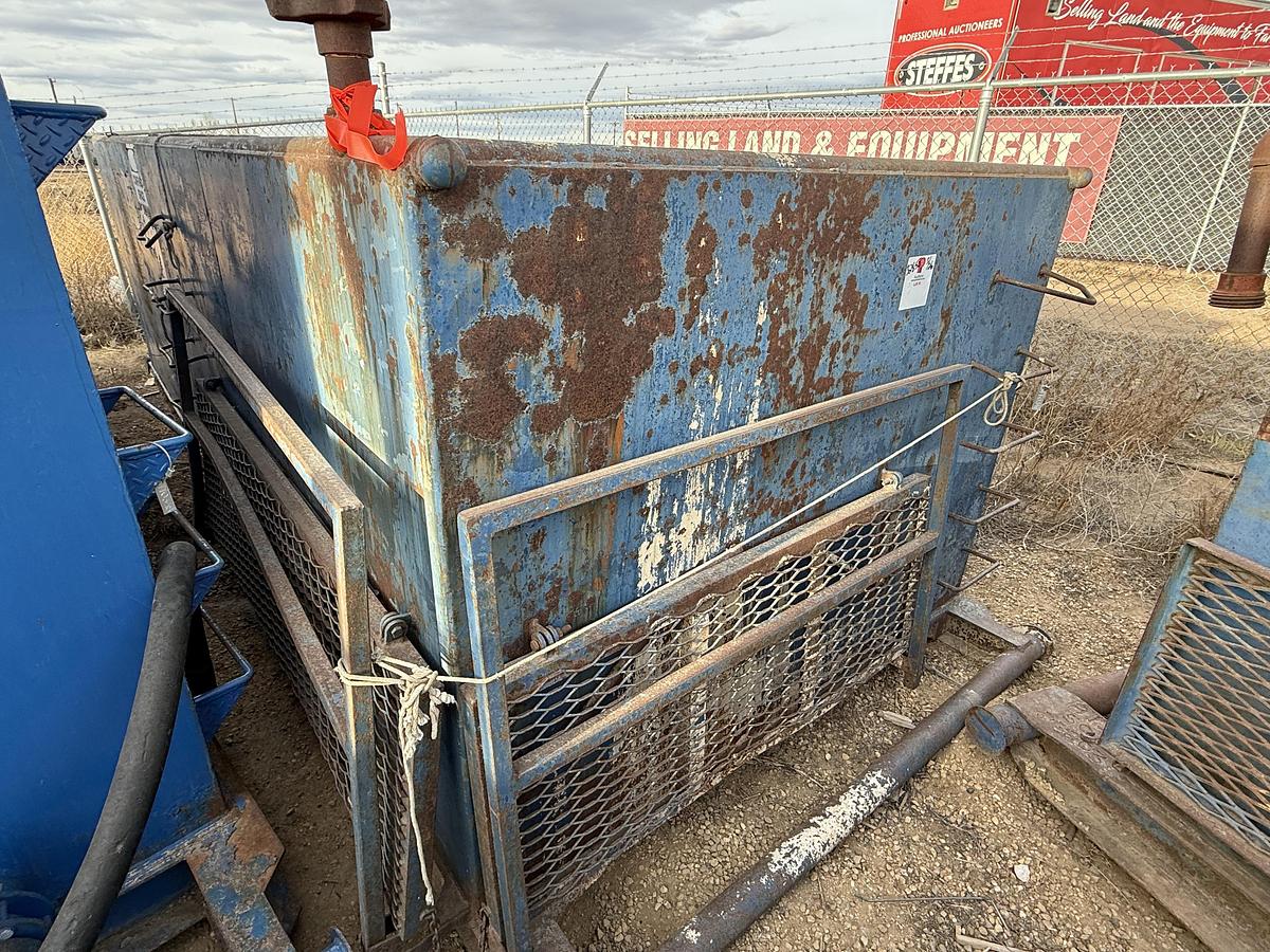 Used 15’L X 7’W X 5’H 2-COMP REVERSE PIT W/ CATWALK,