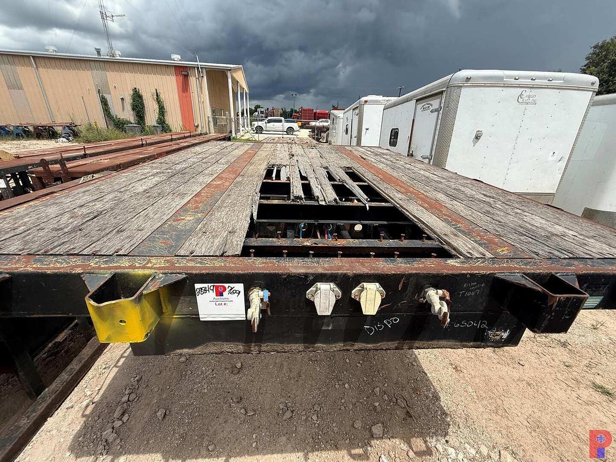 Used 2014 FONTAINE 53’ X 102” XTREME  BEAM TRI AXLE STEP DECK TRAILER