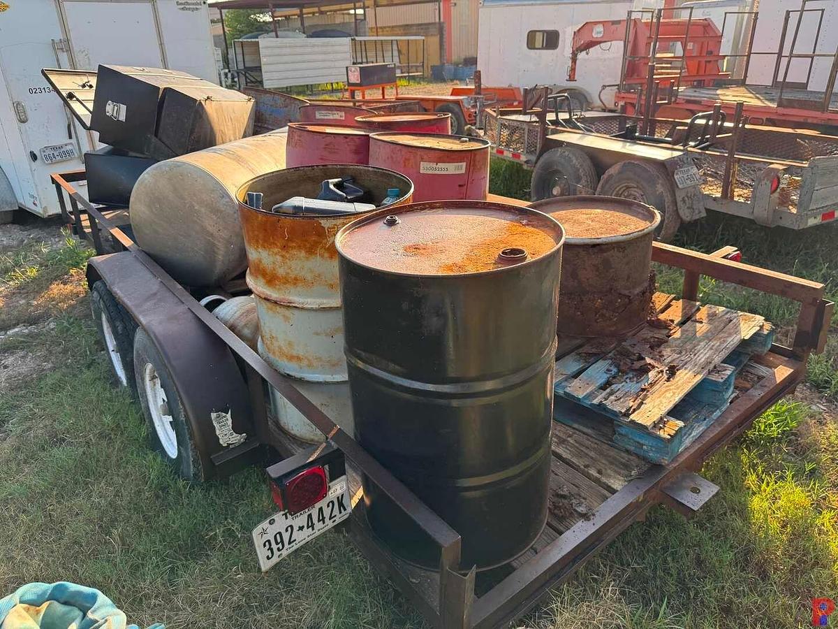 Used 16’ T/A BUMPER PULL UTILITY TRAILER