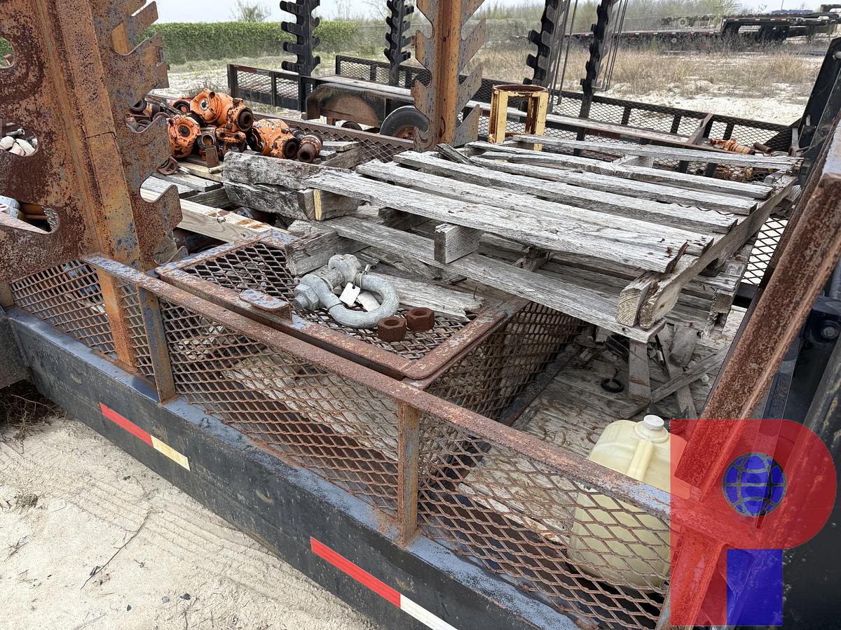 Used 2011 THIB’S TRAILERS 16’ T/A MONORAIL GOOSENECK TRAILER