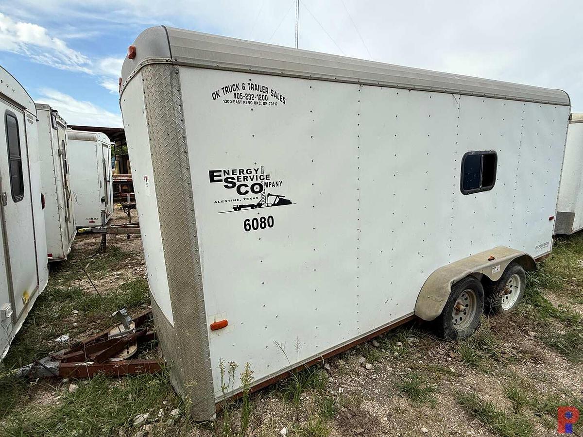 Used 16’ T/A BUMPER PULL CREW / DOGHOUSE TRAILER