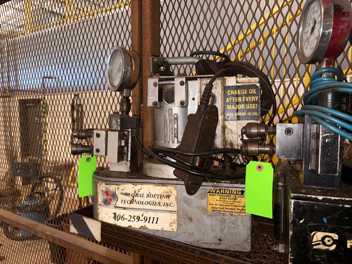 Used Global bolting technologies 10k psi hydraulic power pack