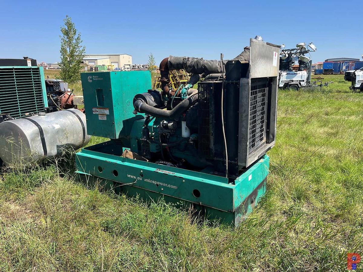 Used 2010 CUMMINS ONAN DSFAD 60-KW GENERATOR SET