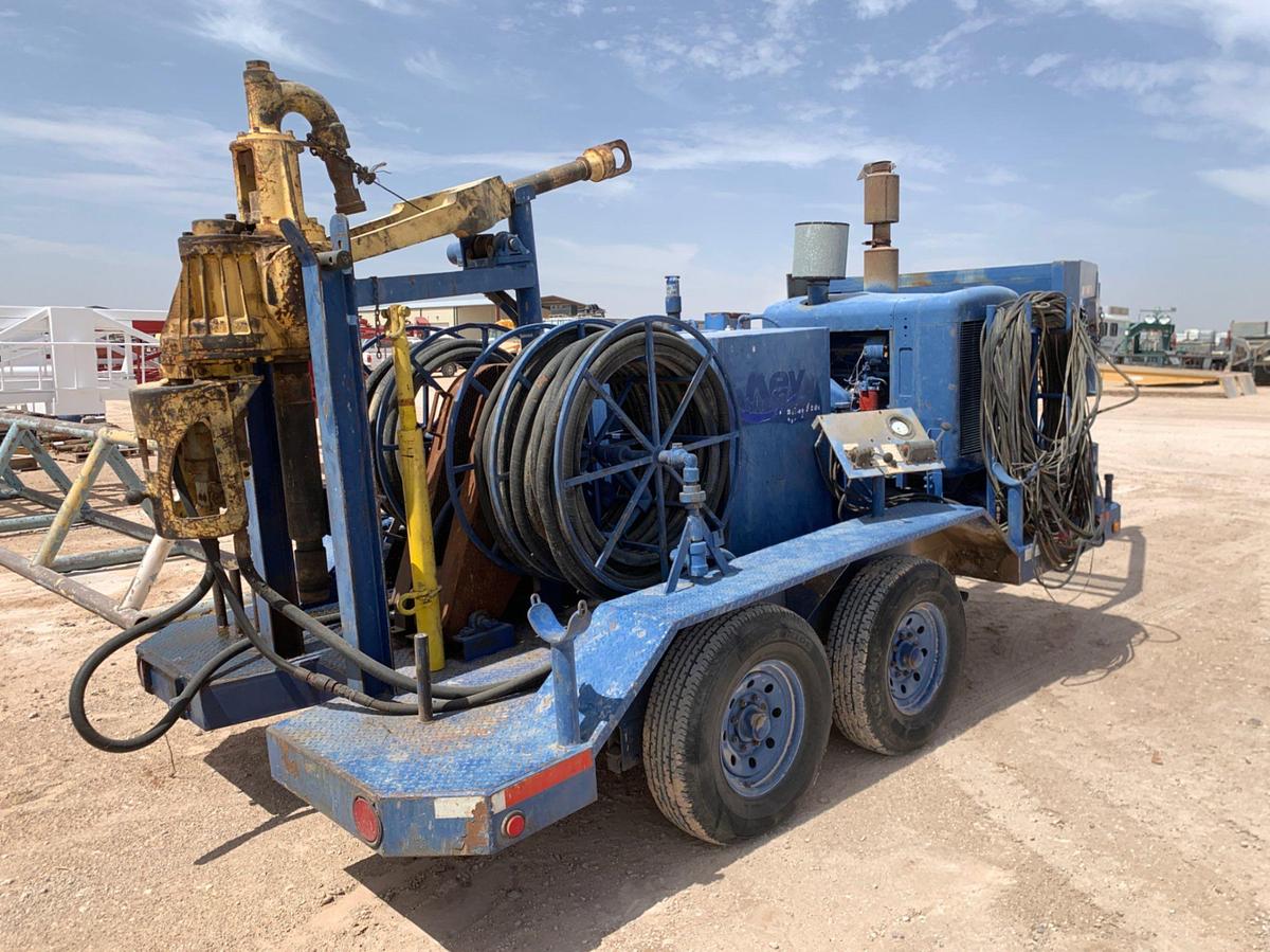 Used BOWEN 2.5 85ton HYDRAULIC POWER SWIVEL GOOSENECK TRAILER