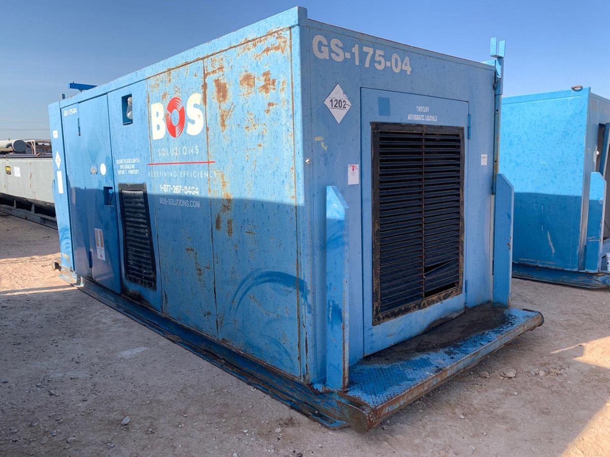 Used 22’L x 8’W x 9’T Skidded Generator House