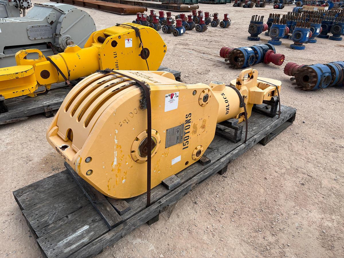 Used UNUSED AMERICAN 1-1/8"WR, 4-SHV, 150-TON BLOCK