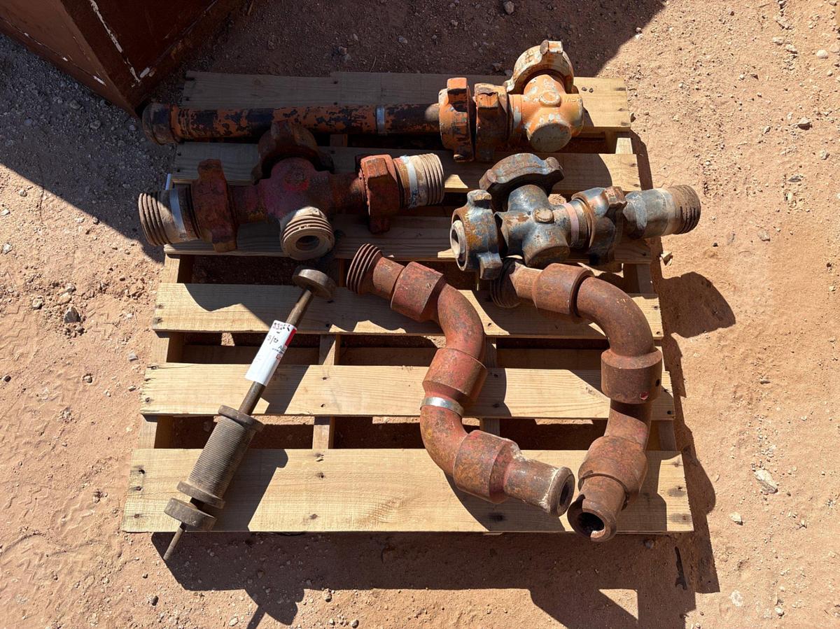 Used PALLET OF ASSORTED 2” 1502 FITTINGS