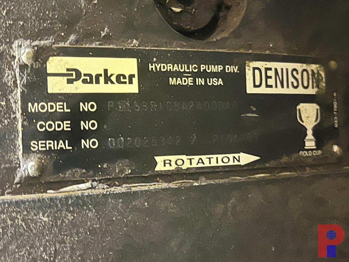Used PALLET W/ (1)TWIN DISC COIL TUBING REEL PLANETARY, (1) DANFOSS HYD PUMP, (1) PARKER DENISON HYD PUMP F/ CT WET KIT