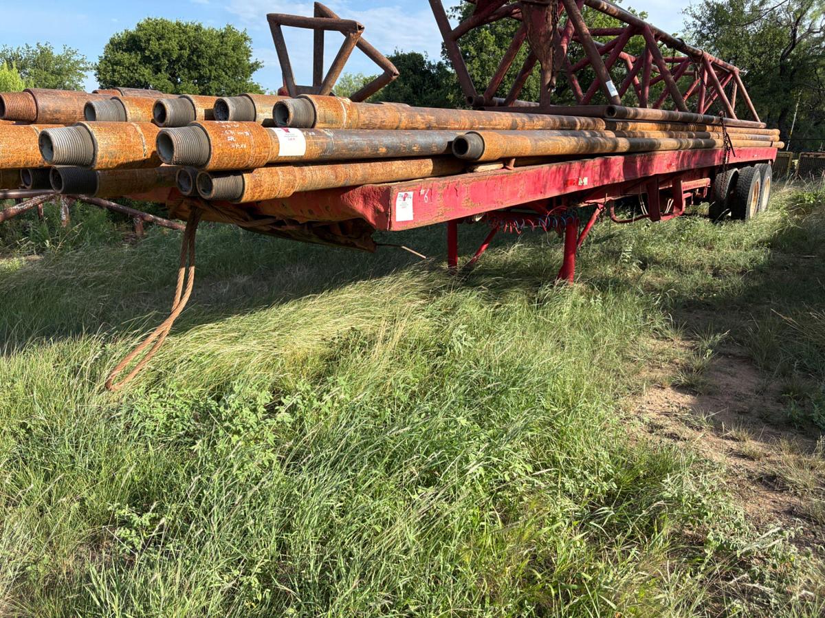 Used 40’ x 92” T/A OILFIELD FLOAT TRAILER