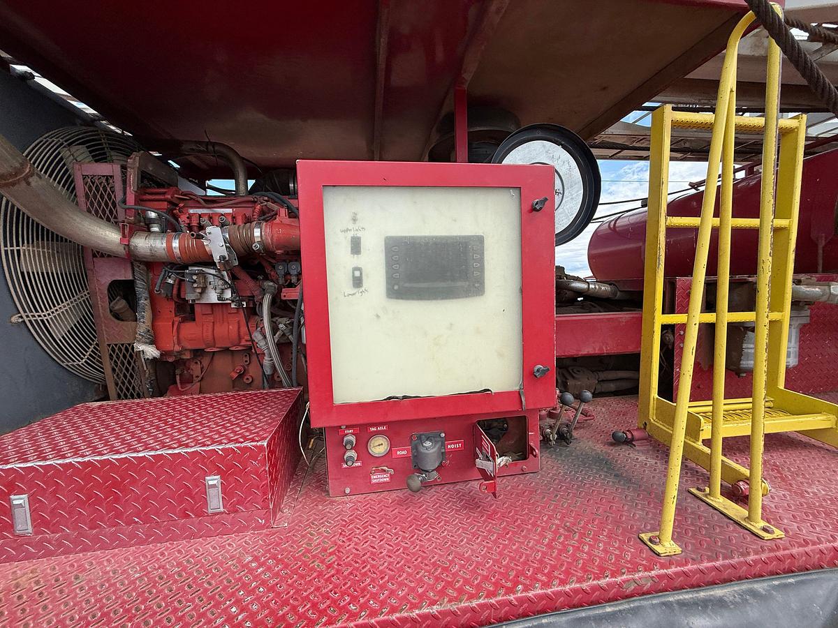 Used 2014 WATSON HOPPER PAY ZONE 550 DD 108’-300K 7-AXLE WELL SERVICE RIG