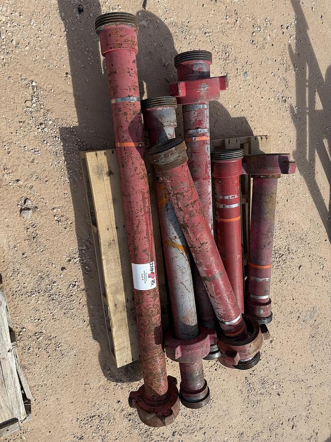 Used (6 X $) 4” X 3’L-6’L FIG 1502 15K WP FLOW IRON