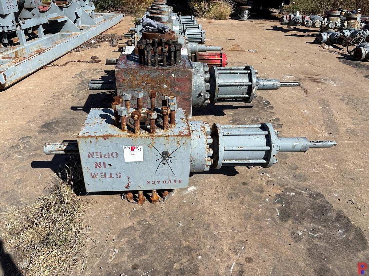 Used (2X$) 7-1/16” HYDRAULIC FRAC VALVES, (1) 10K & (1) 15K