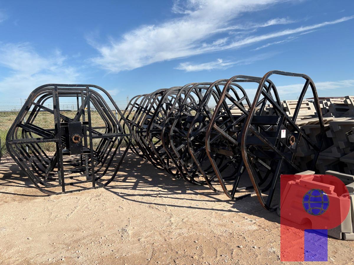 Used (12X$) (12) TDH LAYFLAT HOSE REELS, UP TO 16”DIA