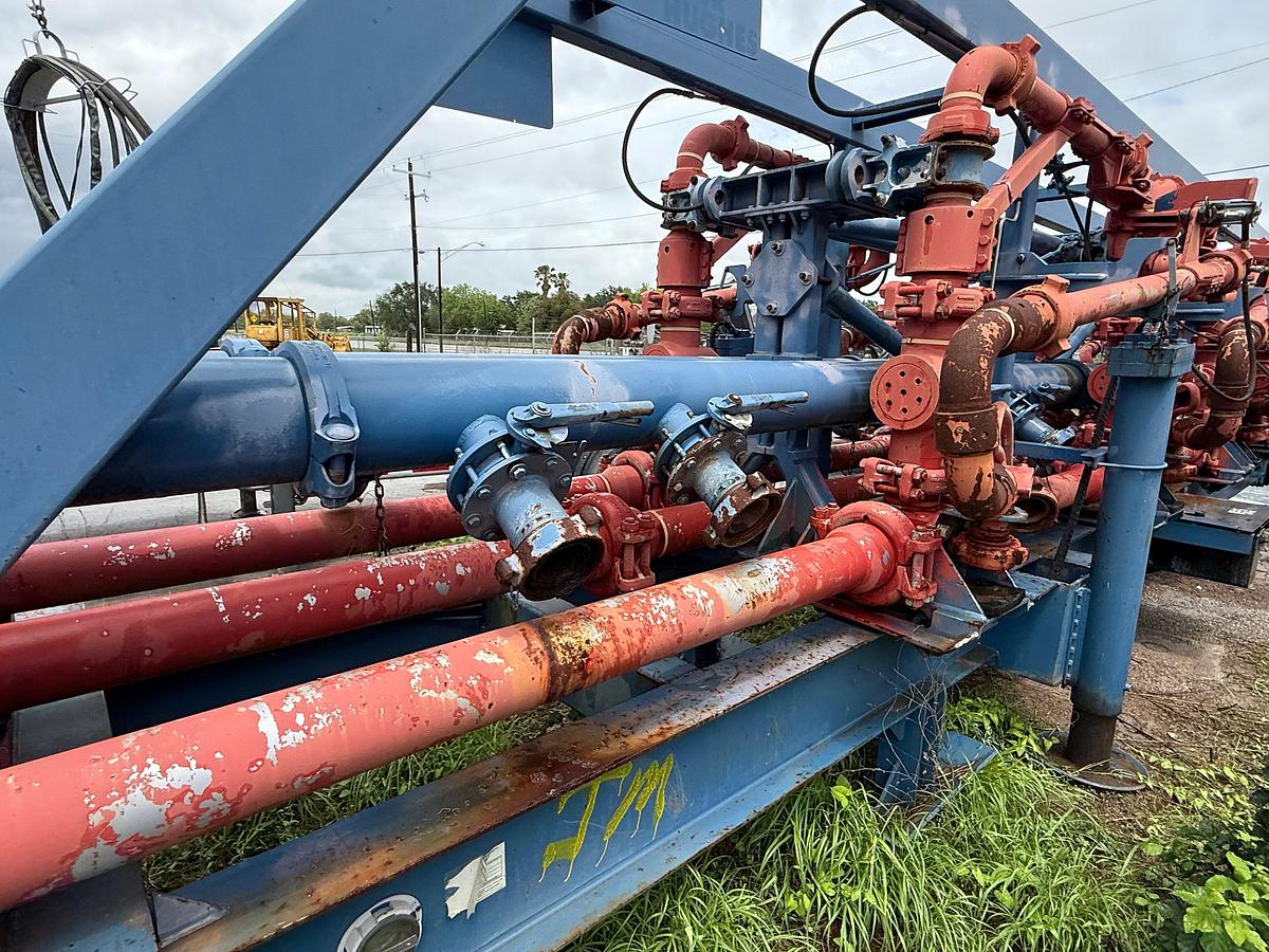 Used 2012 WORLEY WELDING WORKS T/A FRAC MISSILE MANIFOLD TRAILER