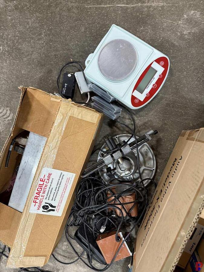 Used (3) 36” - 54” SAMSUNG, SONY TV MONITORS, (7) REI HD-401MR MULTI  VIEWER, (1) 37” ELO TOUCH  MONITOR , FANS, FUJITSU SCANNERS,