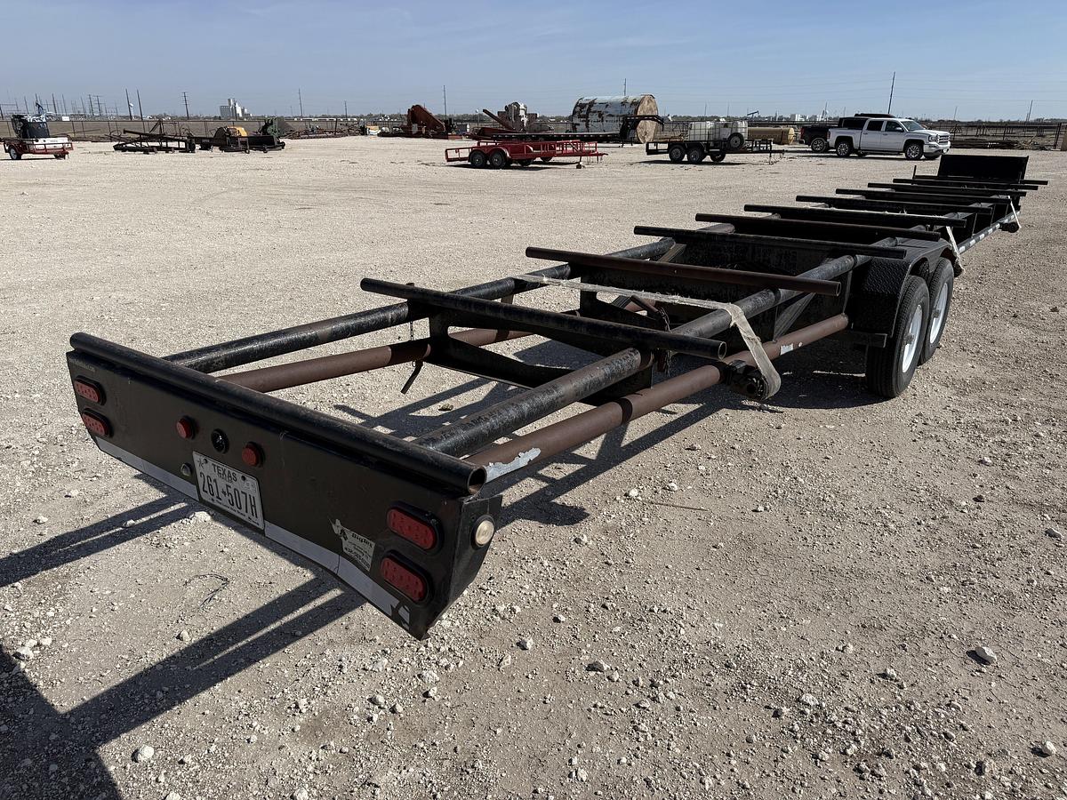 Used BIG TEX 30’ X 68” T/A BUMPER PULL PIPE TRAILER