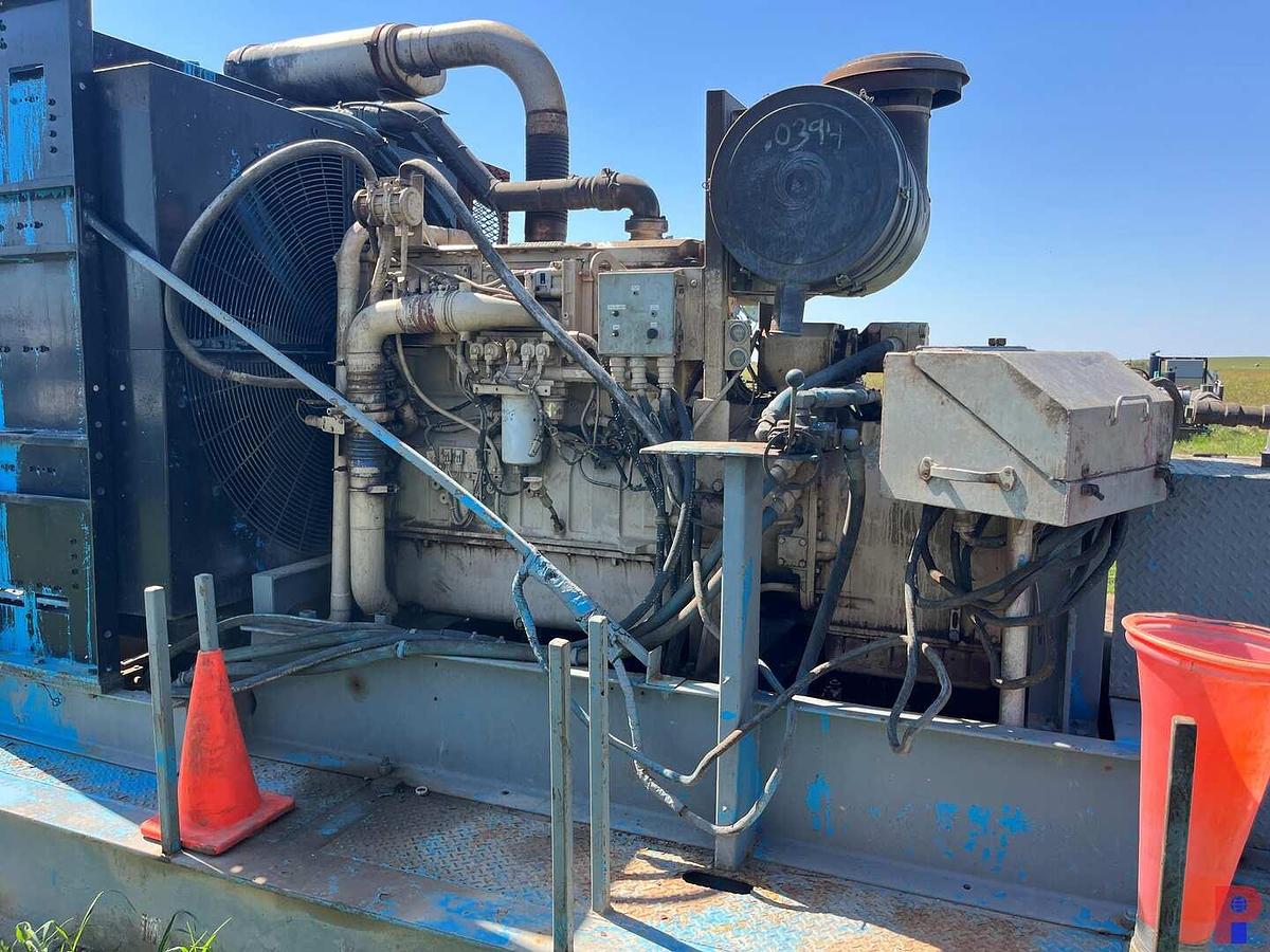 Used AXON HD-500 TRIPLEX WELL SERVICE PUMP P/B CUMMINS QSX15 ALLISON 5860 TRANS.