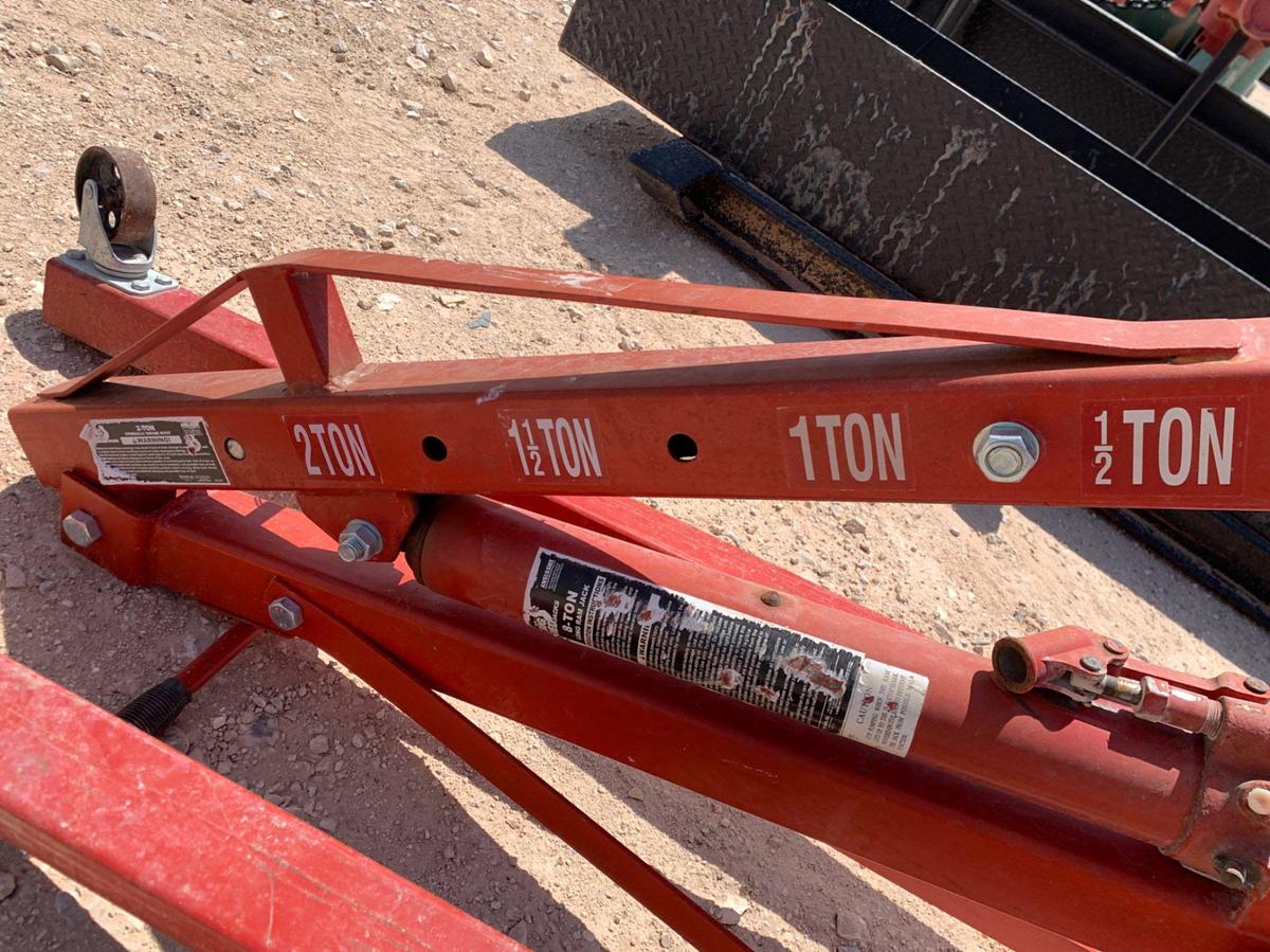 Used 2 Ton Rolling Engine Hoist