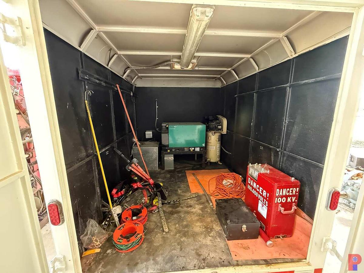 Used 16’ T/A BUMPER PULL DIELECTRIC TEST TRAILER