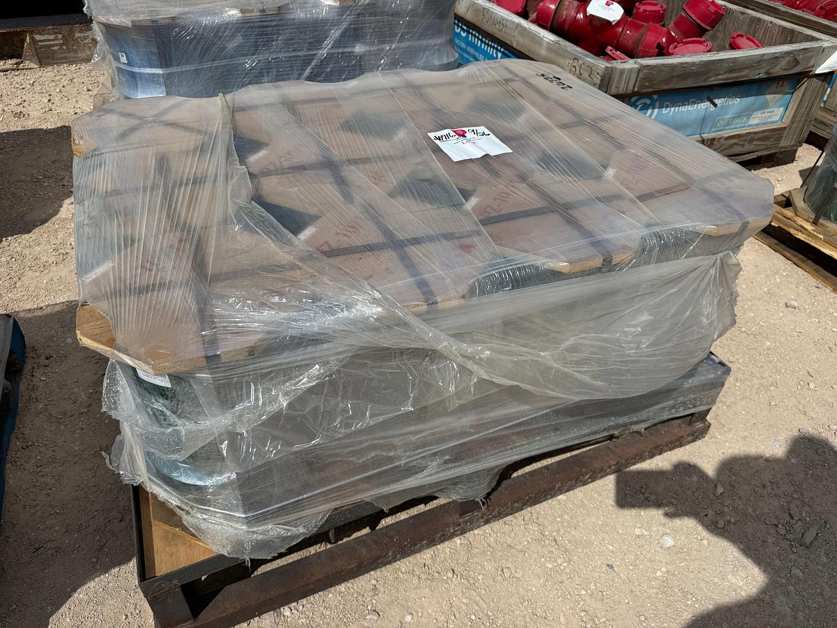 Used PALLET W/ (12) UNUSED PZ-10/11 6-1/4” PUMP LINERS