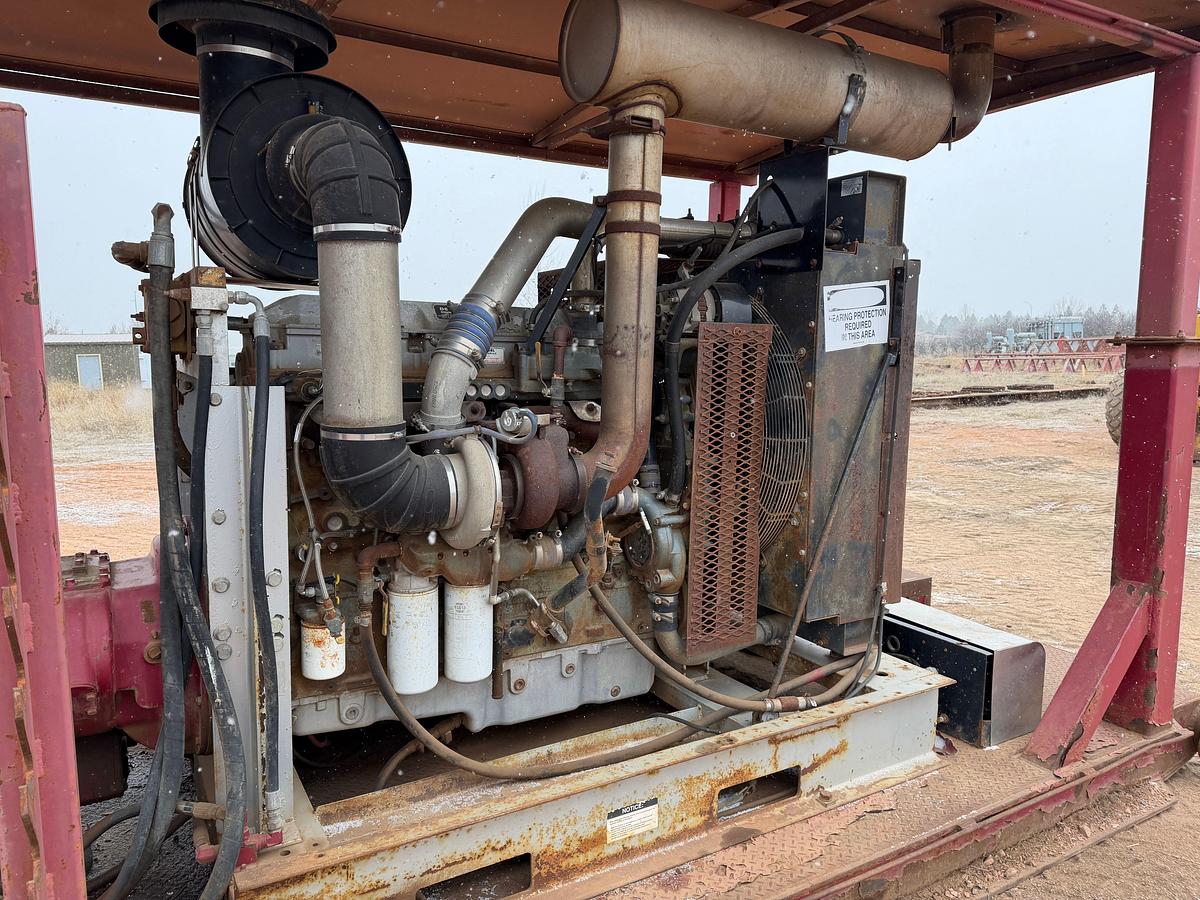 Used 2009 GARDNER DENVER PAH 10K TRIPLEX MUD PUMP