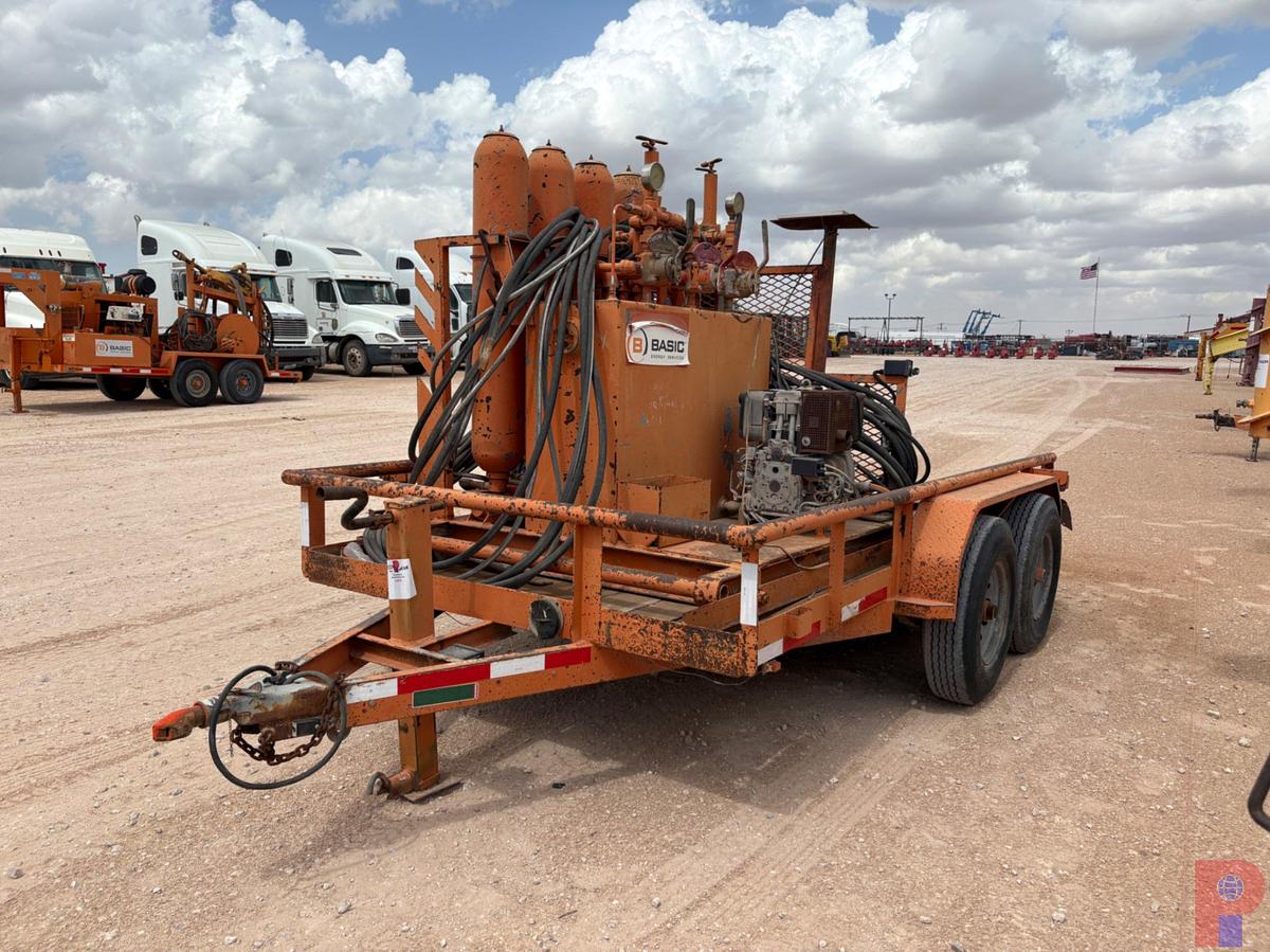 Used 3-STATION CLOSING UNIT MTD ON 2007 MAXX 12’ X 7’ T/A BUMPER PULL TRAILER