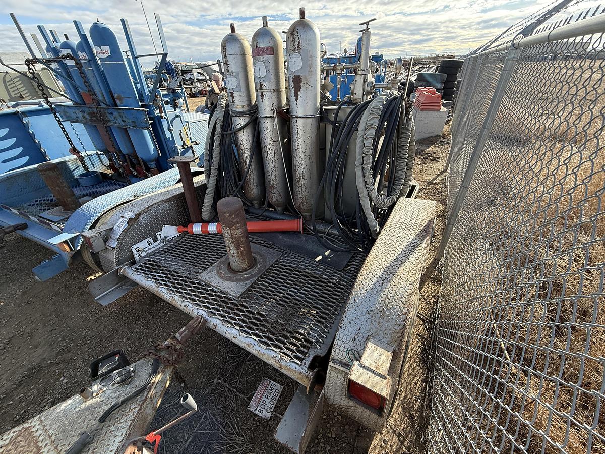 Used 2006 VTR 10’ T/A 3-STATION BUMPER PULL ACCUMULATOR TRAILER