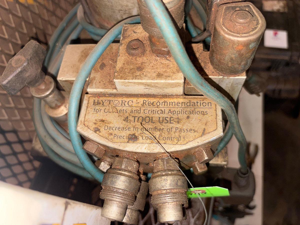 Used Hytorc 10k psi hydraulic power pack