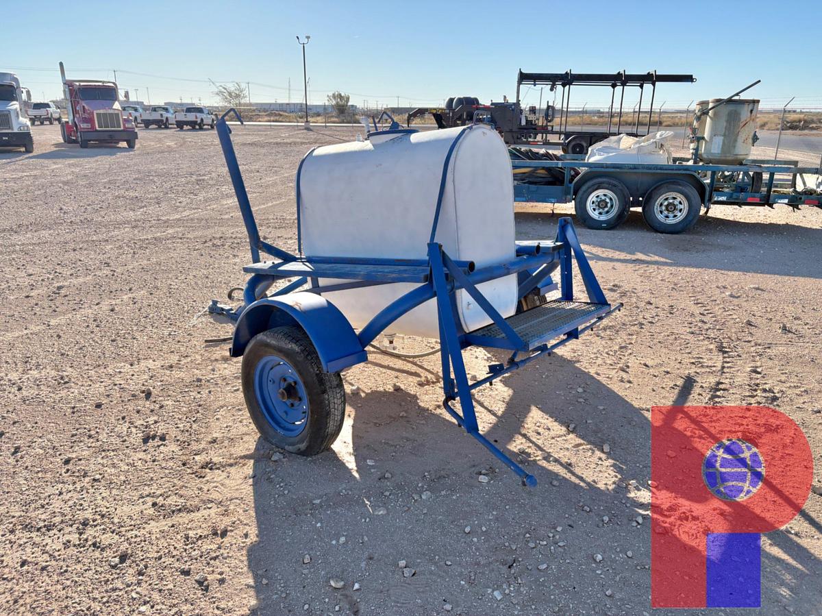 Used NEW HOLLAND 10' SPRAY RIG TANK TRAILER W/ 3 POINT AUX. TANK