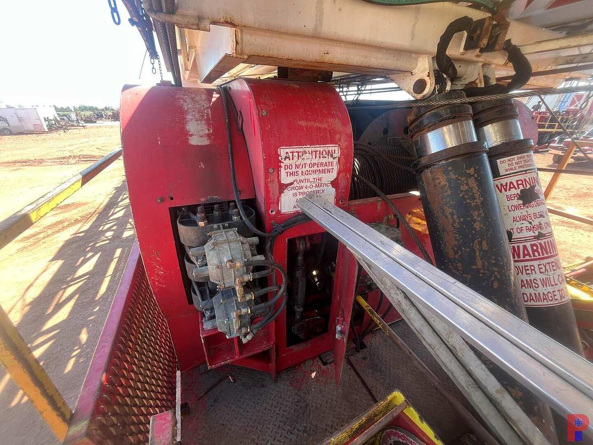 Used 2014 SERVICE KING 575 DD 104’-250K 5-AXLE WELL SERVICE WORKOVER RIG