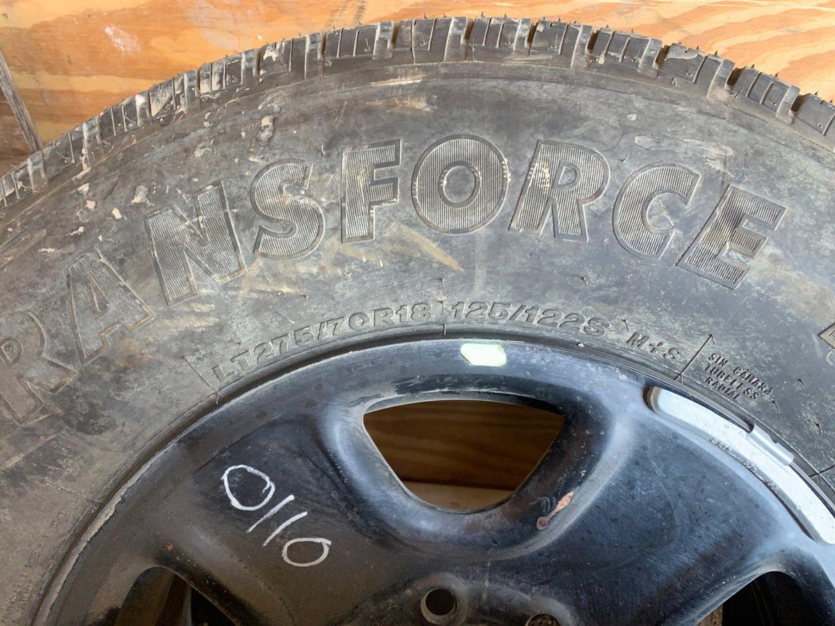 Used 6 Tires and 4 Rims