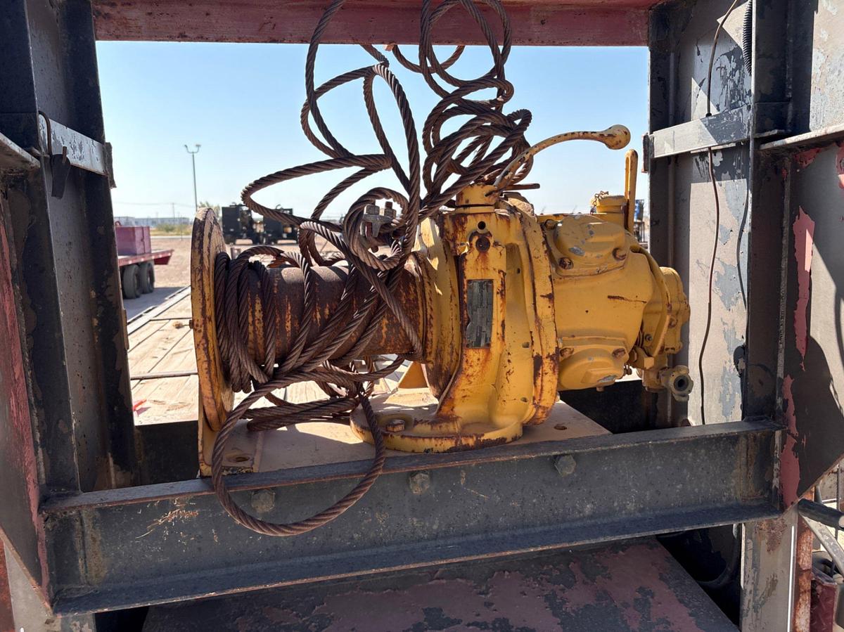 Used 2007 DELTA TRAILERS 40’ X 101” T/A GOOSENECK PIPE HANDLER TRAILER