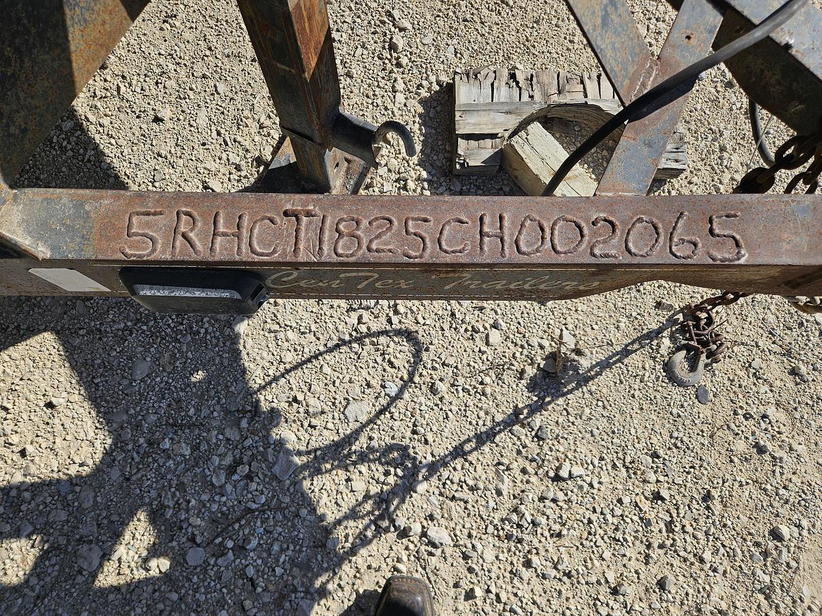 Used 2012 CENTEX 18' T/A BP UTILITY TRAILER