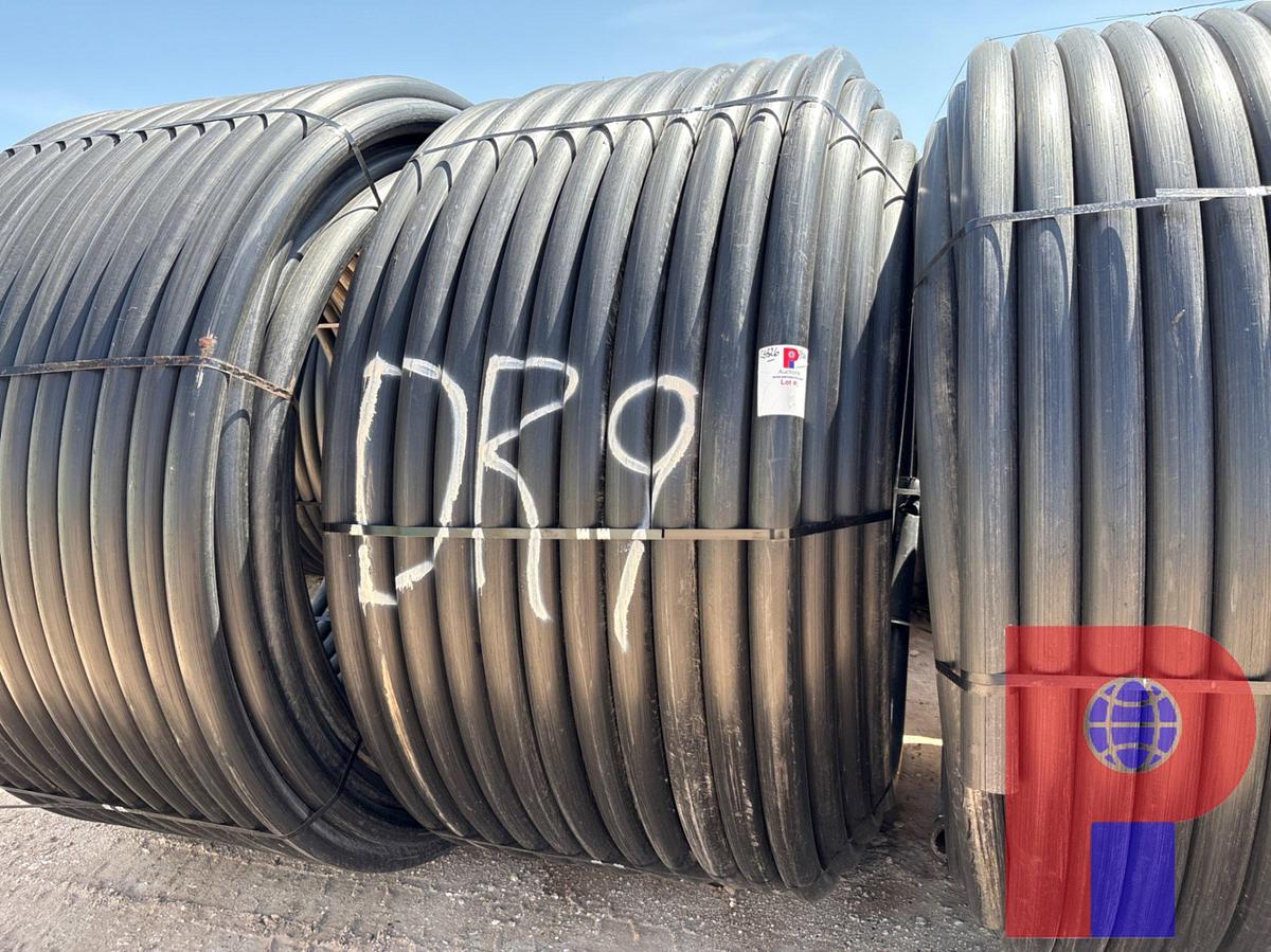Used 1,000 FOOT ROLL OF 3" IPS SDR9 POLY PIPE