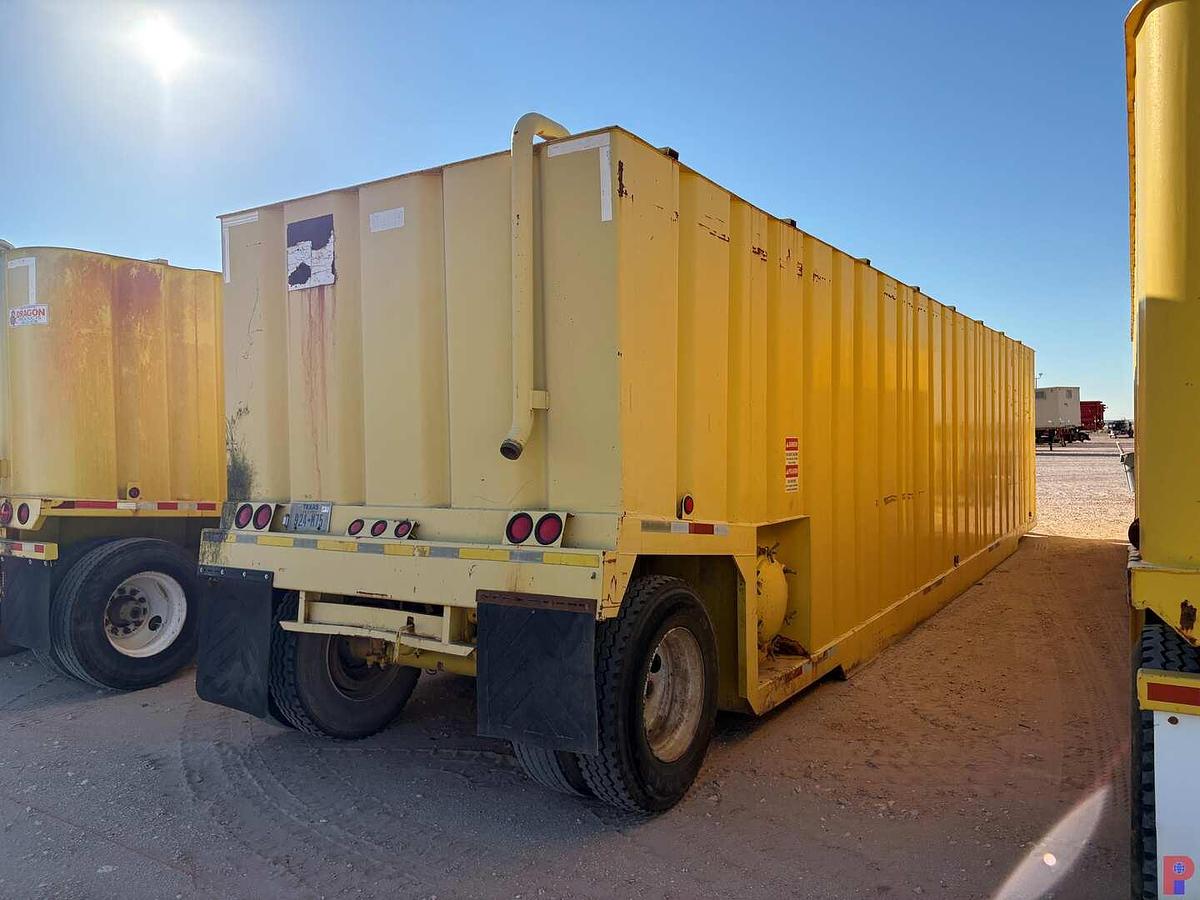 Used 2011 TROXELL 42’ X 8’ X 9.5’ 500BBL S/A FRAC TANK