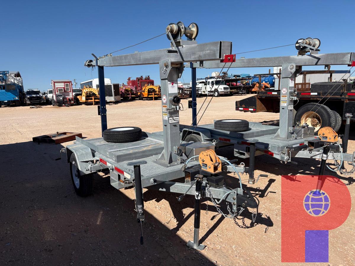 Used 2024 CANADA TOWERS INC  CTI-HC35 BUMPER PULL MOBILE COMMUNICATIONS TOWER